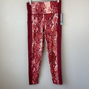 NWT Ideology 7/8 Length High Waist Athletic Leggings Size S